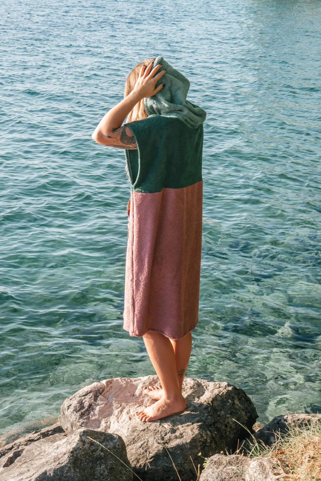 Surfponcho Kanoa Unisex aus Bio-Frotte - Limited Edition, Ansicht 3