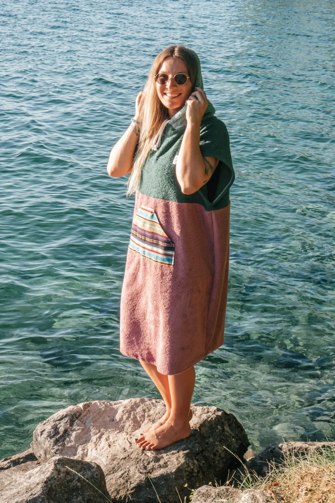 Surfponcho Kanoa Unisex aus Bio-Frotte - Limited Edition, Ansicht 4