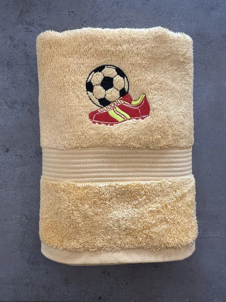 Handtuch mit Fußball Stick – Bambou Serie, Ansicht 2