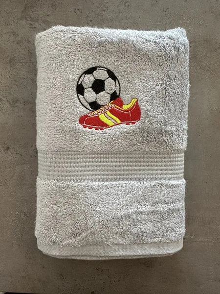 Handtuch mit Fußball Stick – Bambou Serie, Ansicht 4