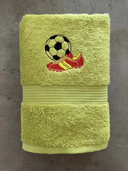 Handtuch mit Fußball Stick – Bambou Serie, Ansicht 6