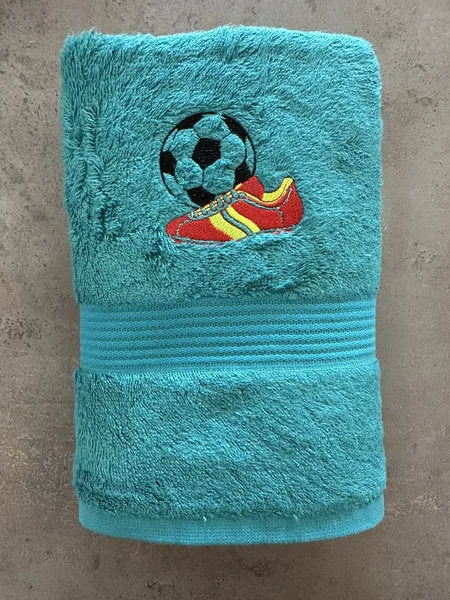 Handtuch mit Fußball Stick – Bambou Serie, Ansicht 7