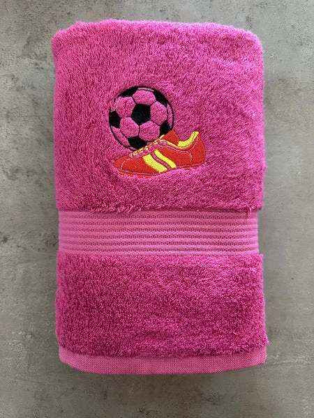 Handtuch mit Fußball Stick – Bambou Serie, Ansicht 8