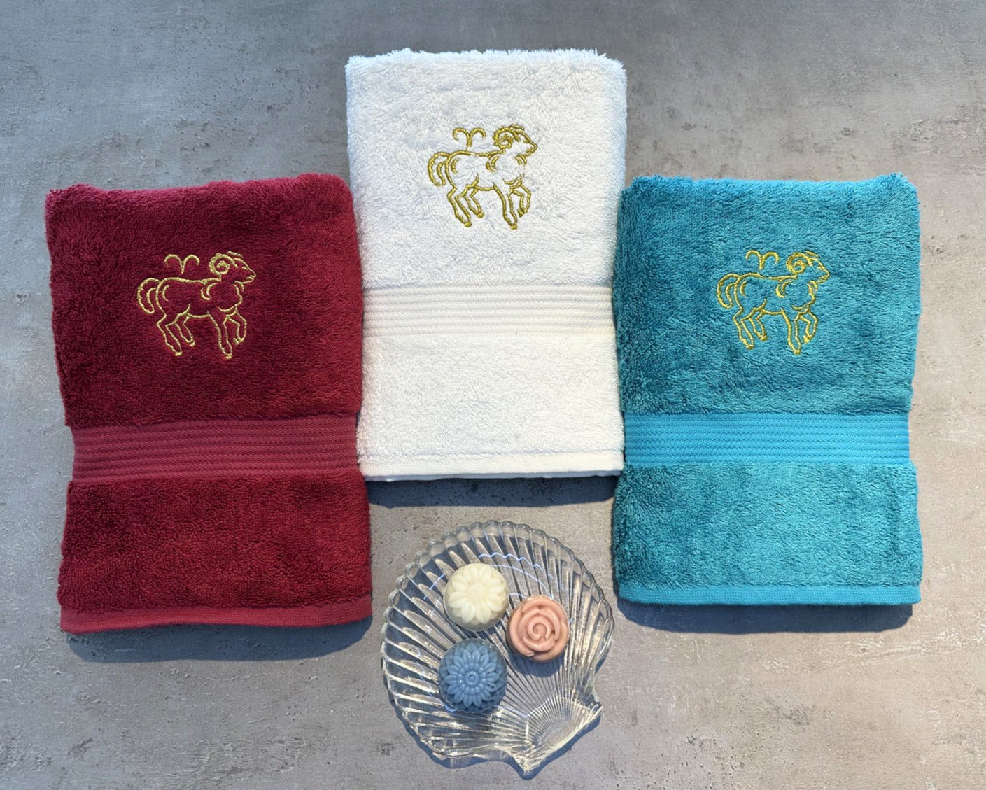 Handtuch mit Sternzeichen – Bambou Serie von WIRTEX
