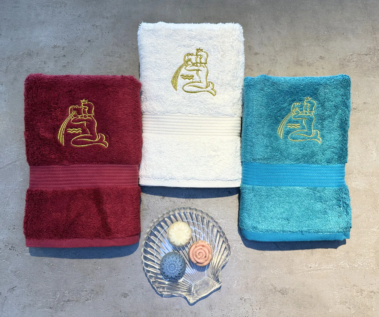 Handtuch mit Sternzeichen – Bambou Serie, Ansicht 3