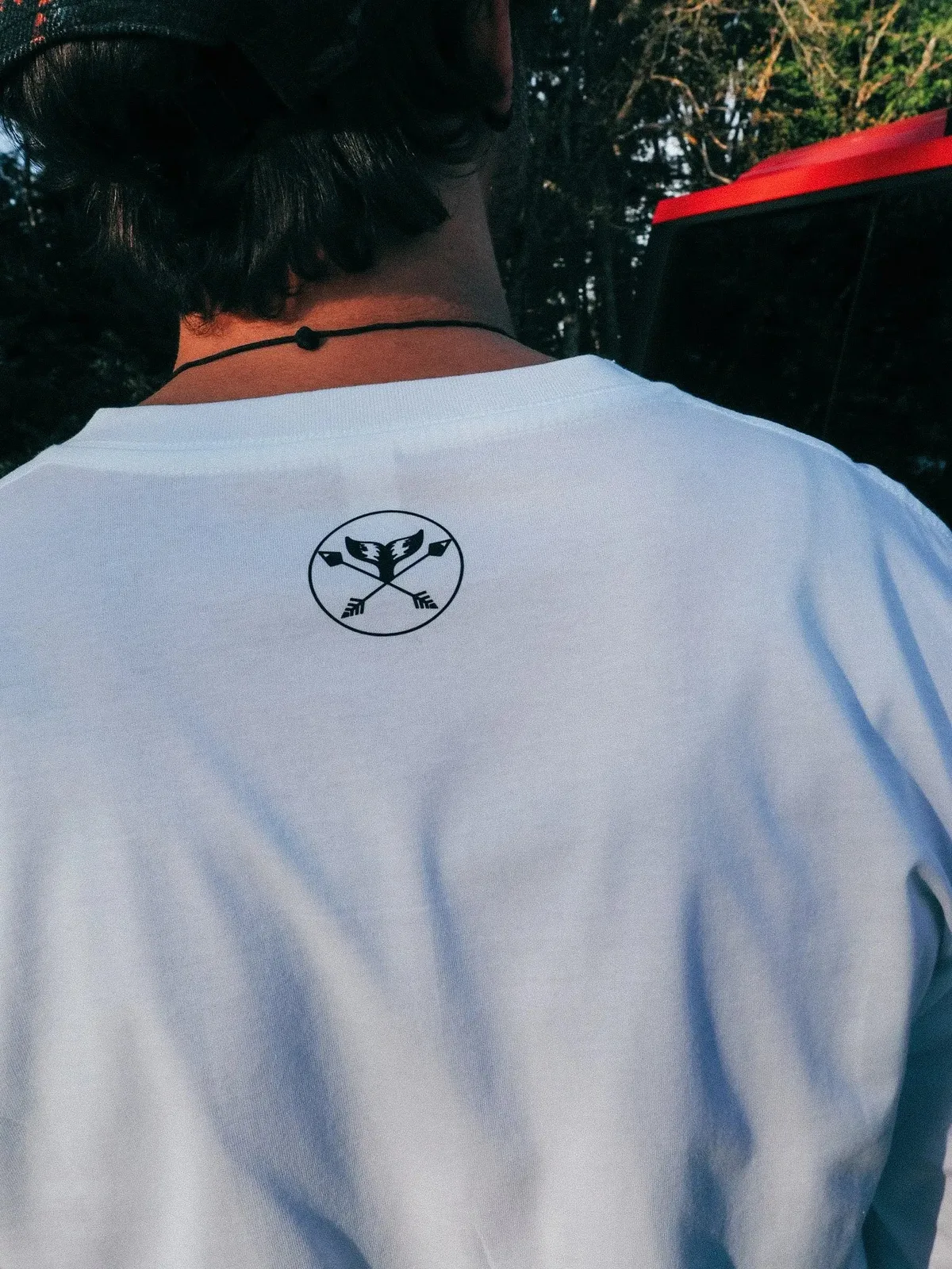 Vanlife - no signal Longsleeve Unisex Biobaumwolle, Ansicht 5