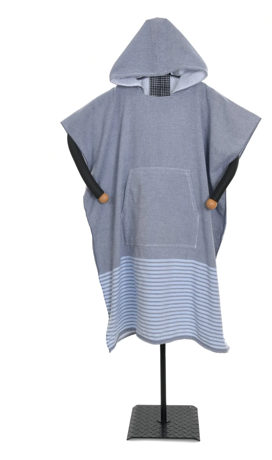 Hamam-Poncho mit Kapuze, Ansicht 3