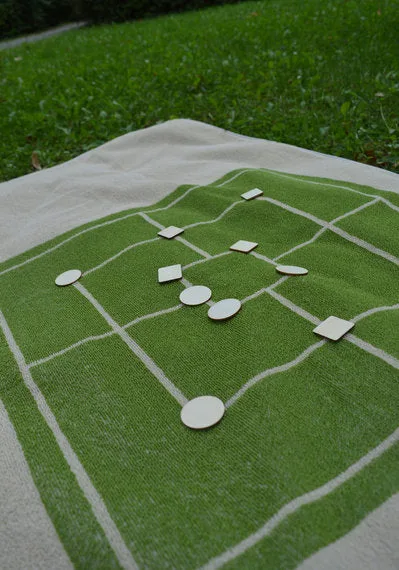 Duschtuch "Mühle" mit Spielsteinen, Ansicht 12