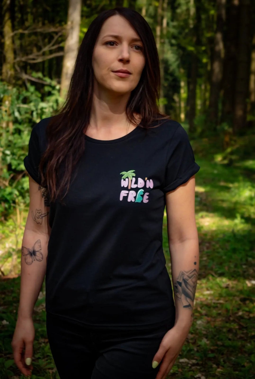 Wild'n'Free Rollup Shirt Damen