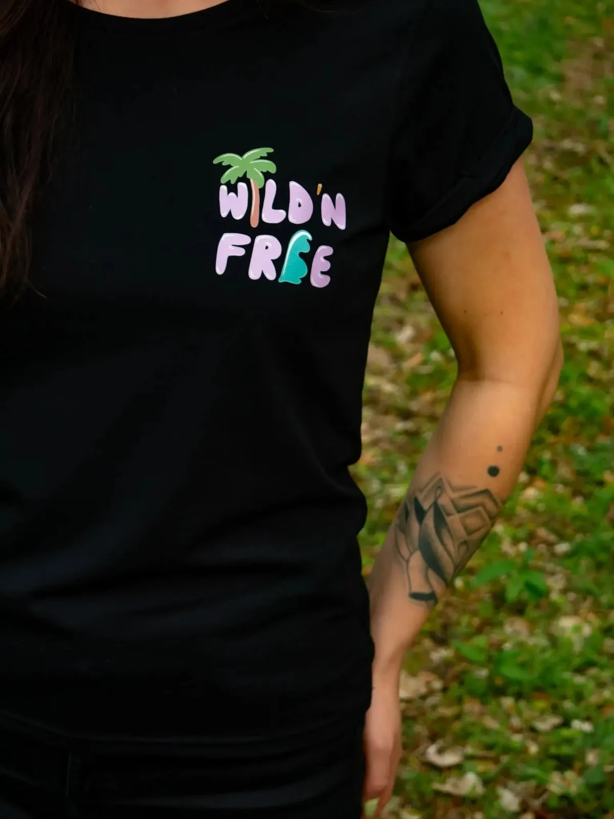 Wild'n'Free Rollup Shirt Damen — Bild 4