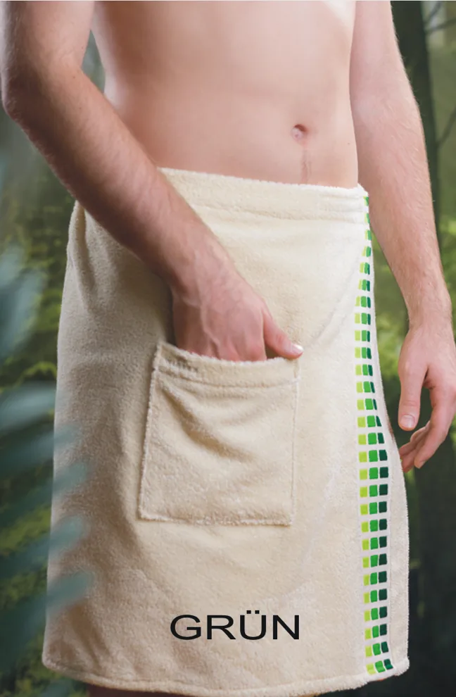 Sauna-Kilt WÜRFEL, Ansicht 7