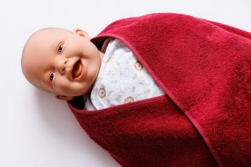 Baby Geburtstuch