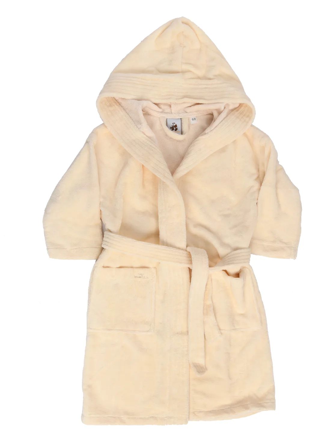 Bademantel - Bambou Twin Velour Kapuze KIDS, Ansicht 2