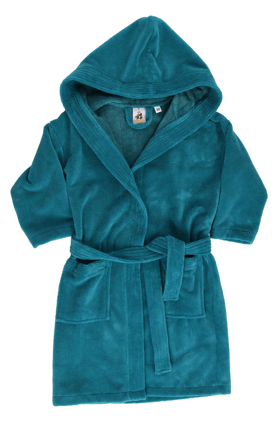 Bademantel - Bambou Twin Velour Kapuze KIDS, Ansicht 3