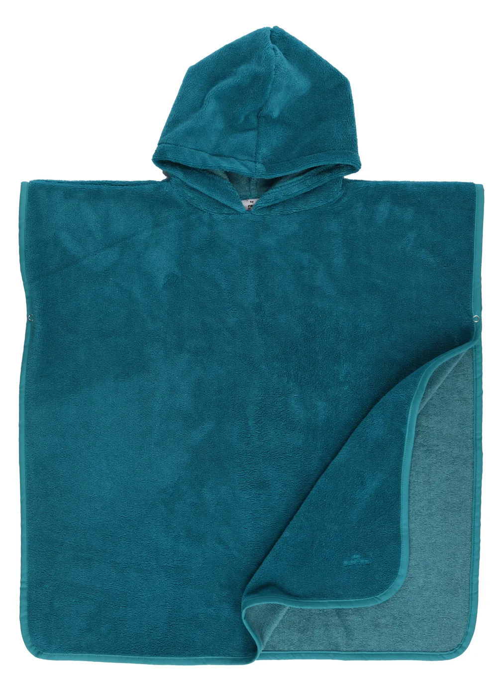 Kinder Poncho mit Kapuze - Bambou Twin Velour, Ansicht 6