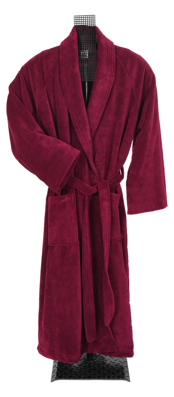 Bademantel - Bambou Twin Velours Schalkragen, Ansicht 9
