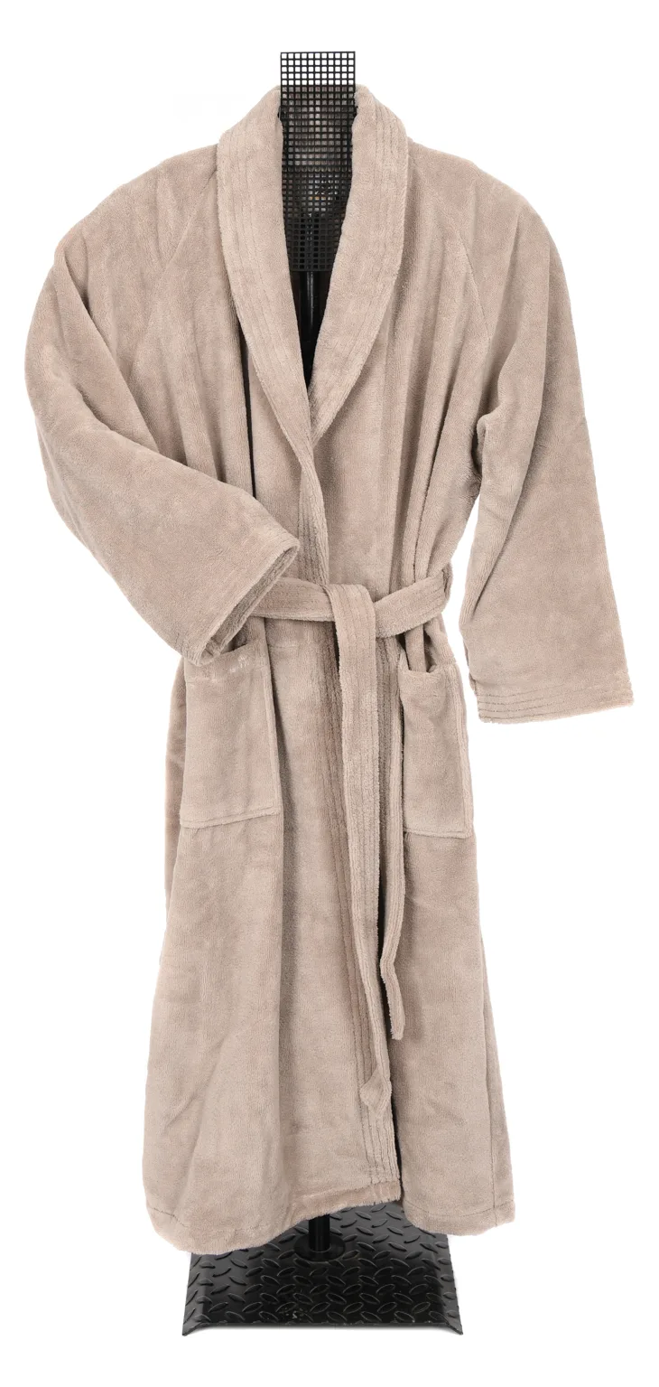 Bademantel - Bambou Twin Velours Schalkragen, Ansicht 25
