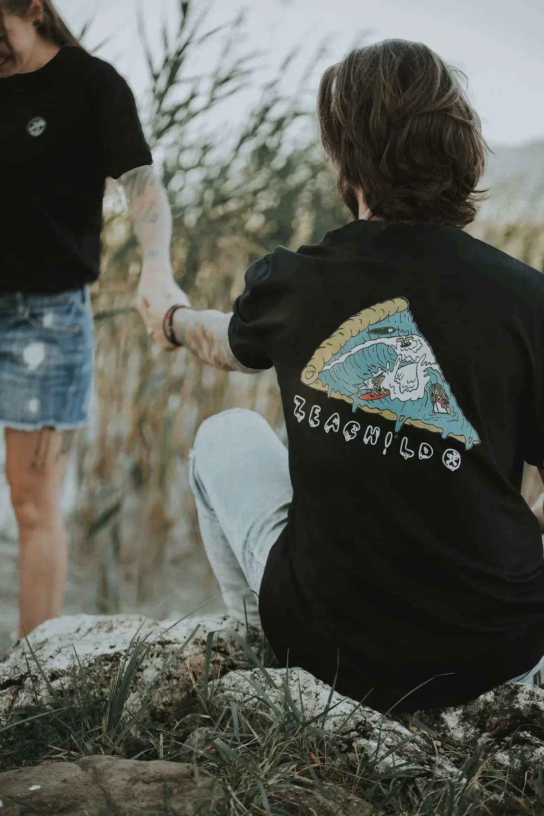 Pizza Hawaii Shirt Unisex, Ansicht 2
