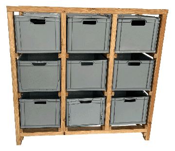Euroboxen-Regal FIT4BOX