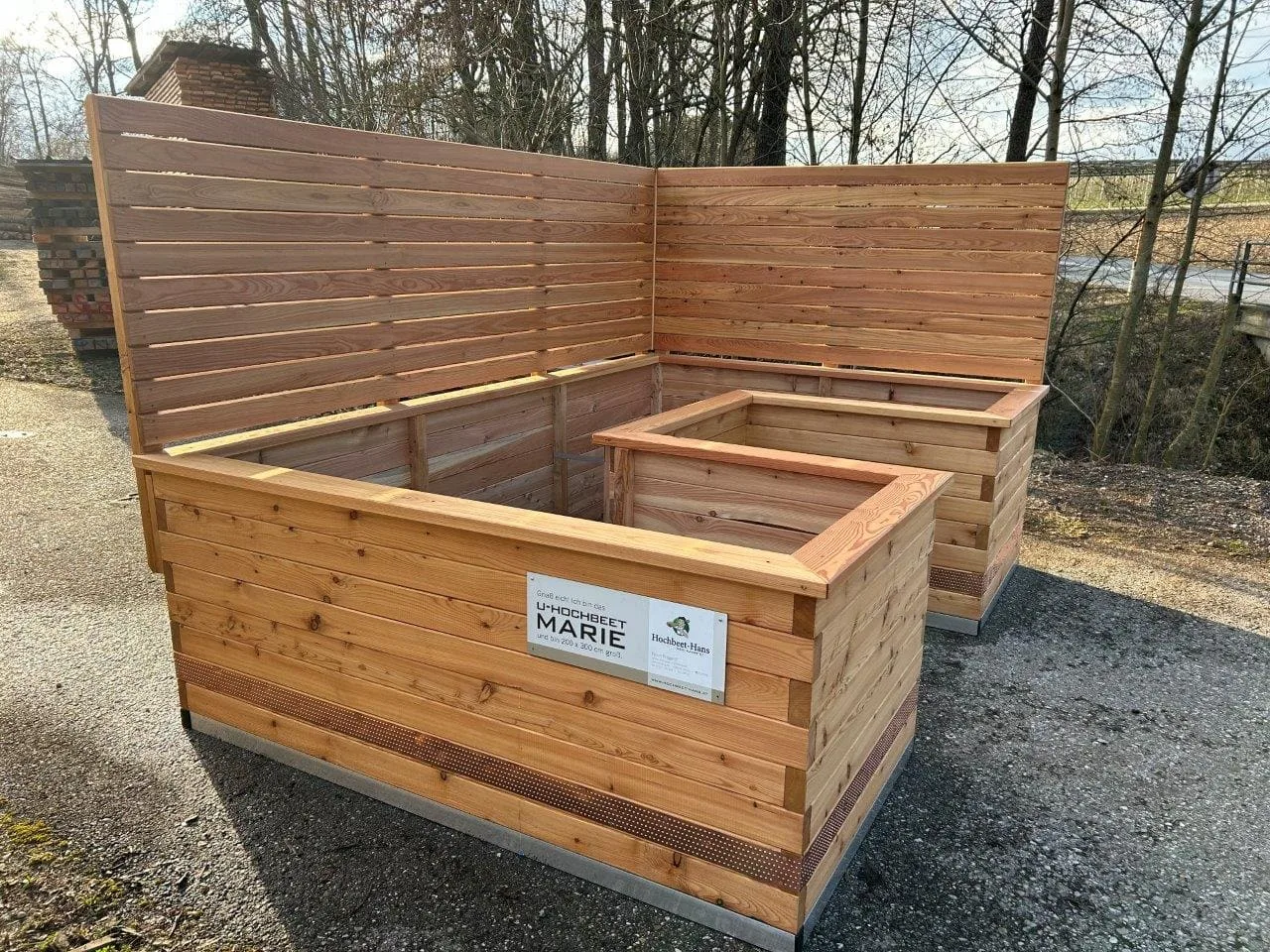 Sichtschutz für Hochbeete, Ansicht 3