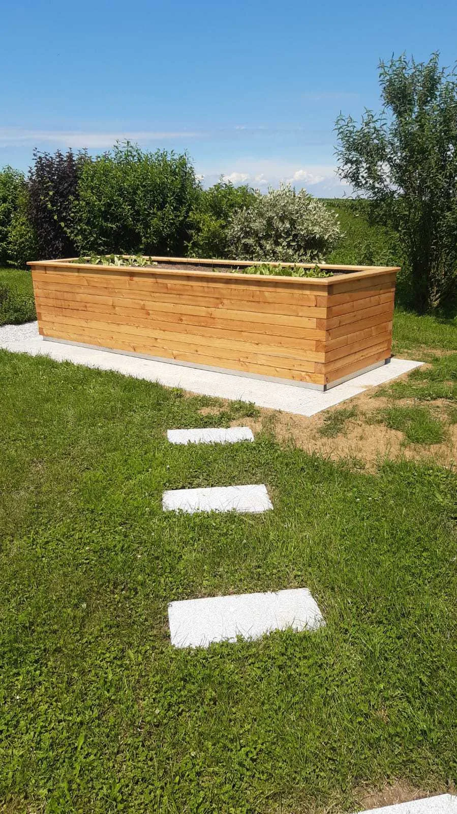 Hochbeet “dicke Berta” 125×393, Ansicht 4