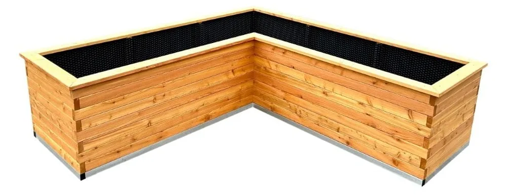 Hochbeet L-Marie 300×300, Ansicht 2