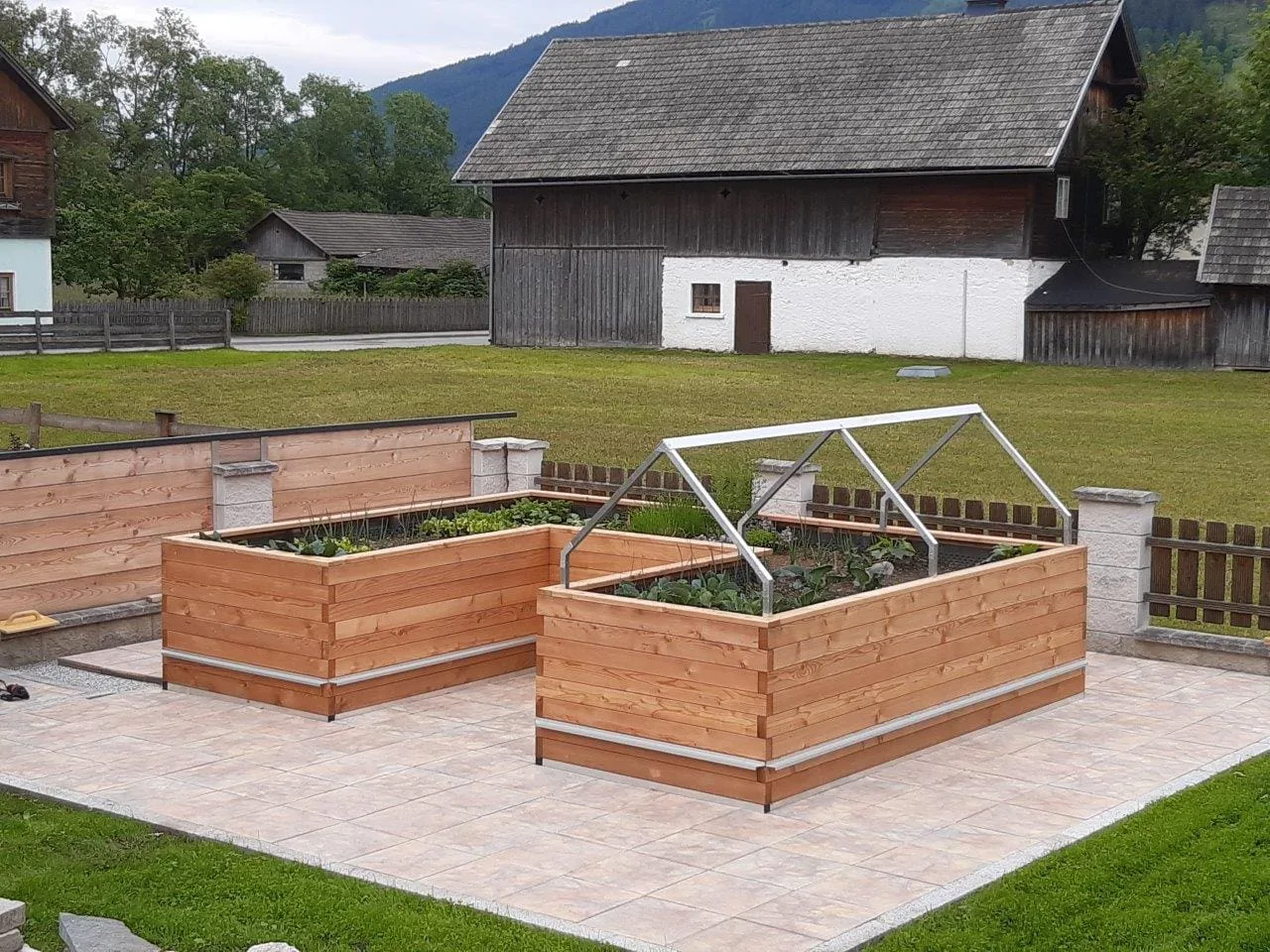 Hochbeet U-Marie 300×400 extrabreit, Ansicht 6