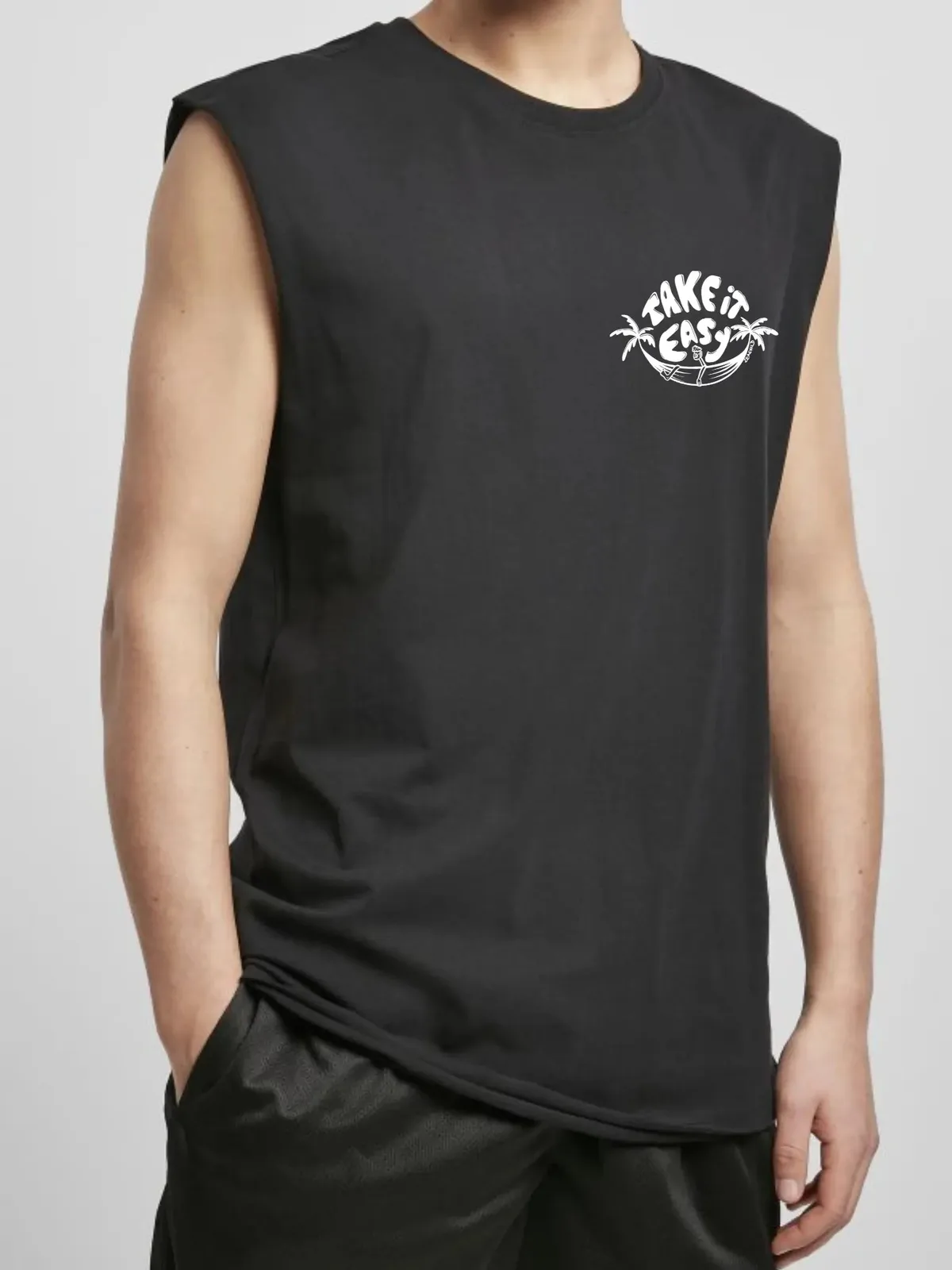 Take It Easy Tanktop Männer Bio, Ansicht 2