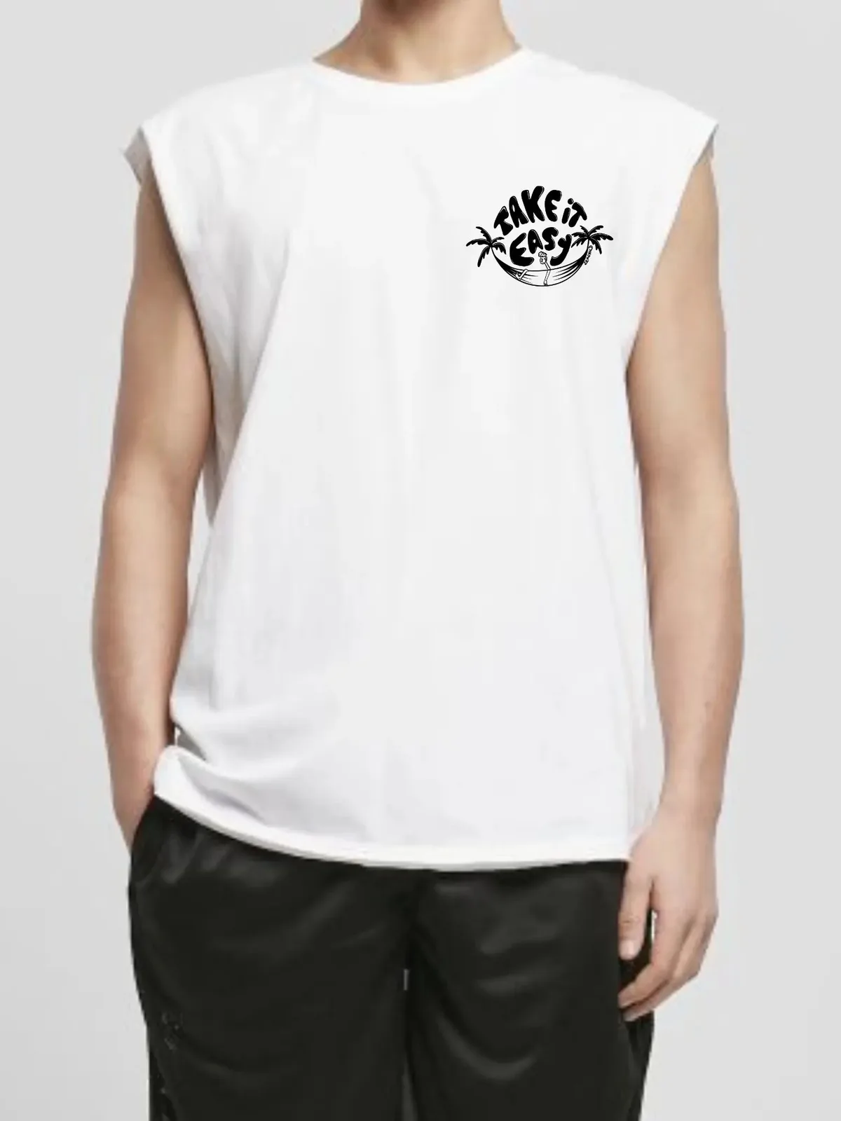 Take It Easy Tanktop Männer Bio, Ansicht 5