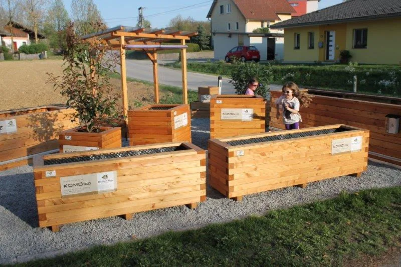 Pflanztrog KOMO 160, Ansicht 3
