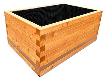 Hochbeet “dicke Berta” 125×193 von Hochbeet Hans