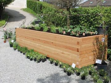 Hochbeet “dicke Berta” 100×400 von Hochbeet Hans