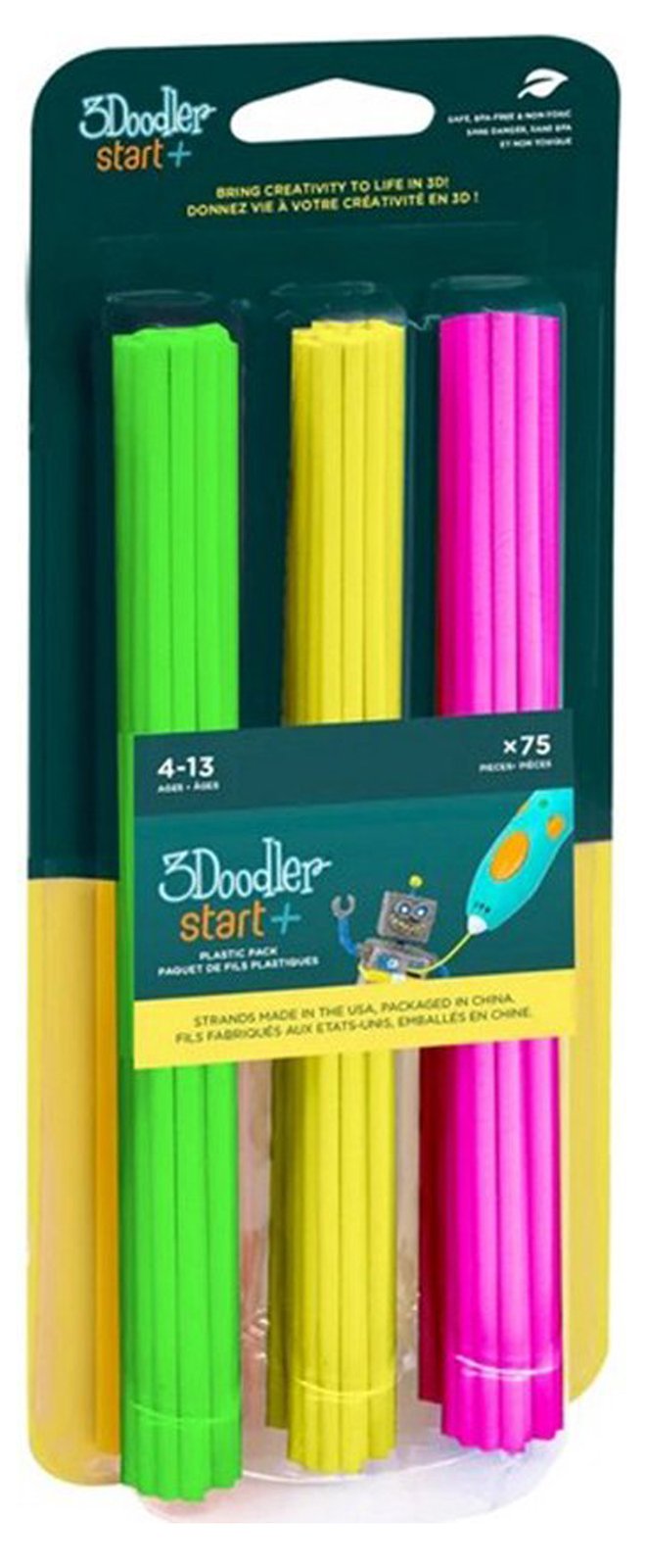 3Doodler Start 3DS-ECO-MIX4-75 - 75 Stück(e) - 1 g
