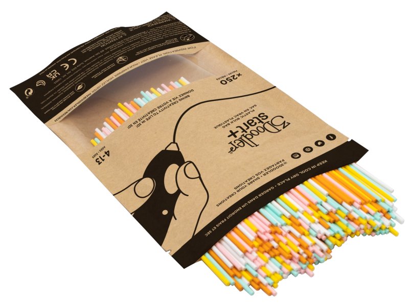 3Doodler Start Eco Plastic - Fire and Ice Mixed Bag 250 - 250 Stück(e) - 1 g