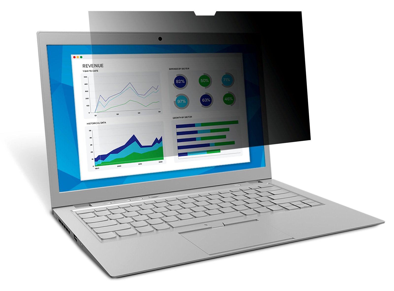 3M Blickschutzfilter - Blickschutzfilter für Notebook - 33.8 cm (13.3)