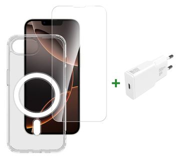4smarts 3-in-1 Premium Starter Set - hintere Abdeckung für Mobiltelefon von LumaTech