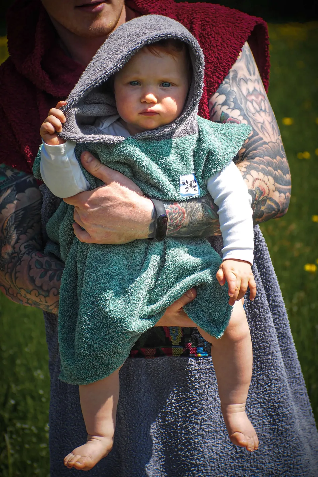 Baby Poncho Bio-Frotte, Ansicht 2