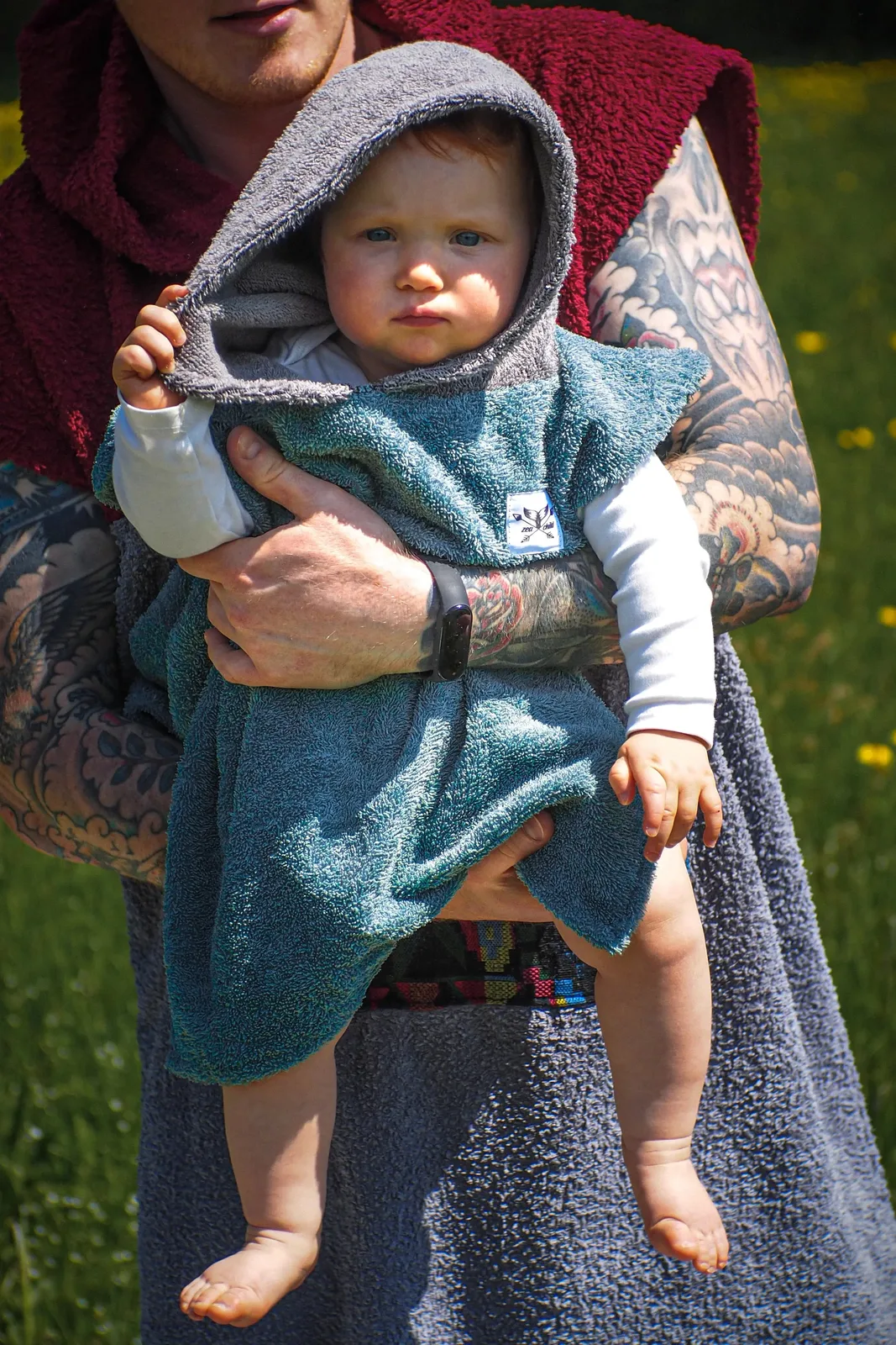 Baby Poncho Bio-Frotte, Ansicht 12