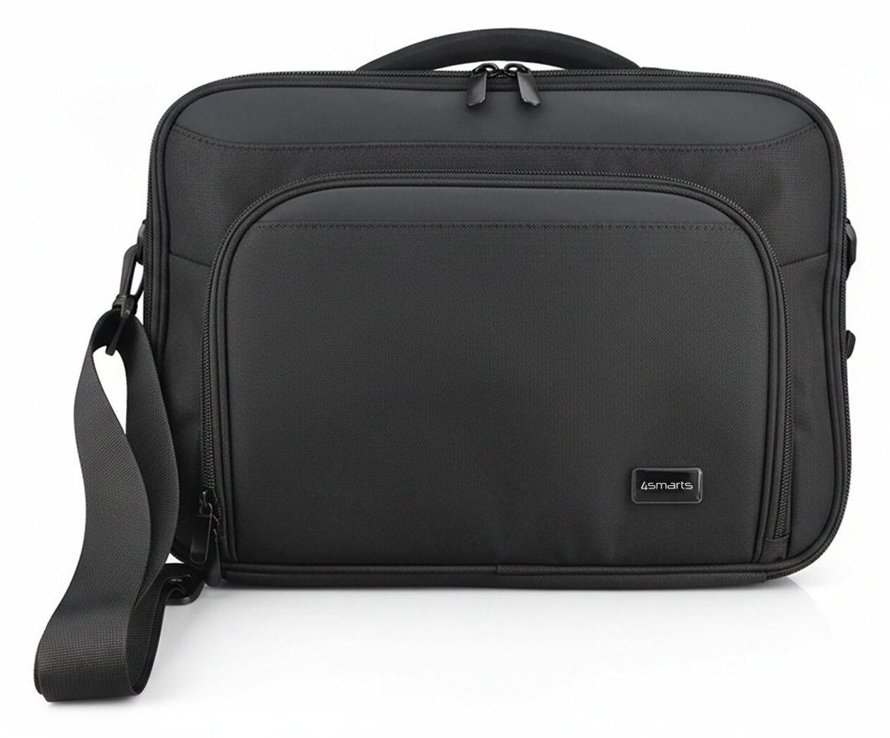 4smarts Laptop-Tasche Target Eco Clamshell 13–14” schwarz
