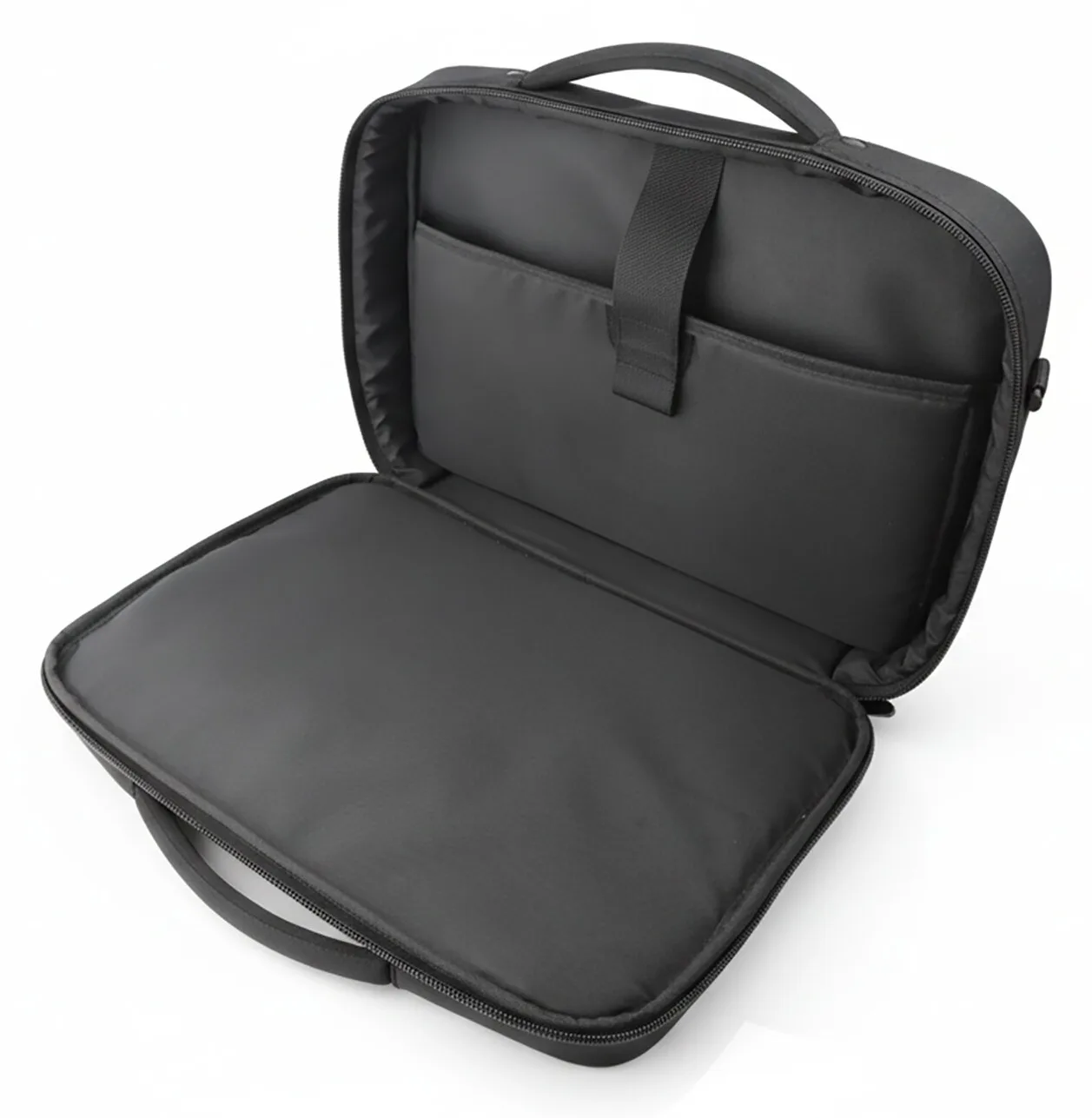 4smarts Laptop-Tasche Target Eco Clamshell 13–14” schwarz, Ansicht 3