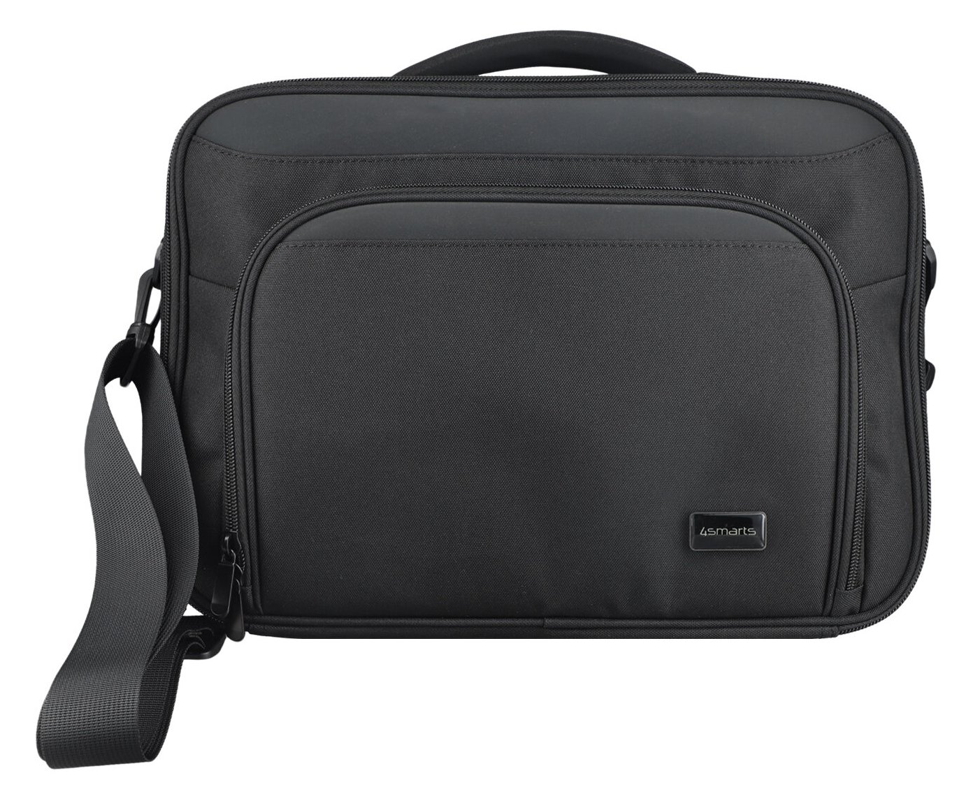 4smarts Laptop-Tasche Target Eco Clamshell 15–16” schwarz