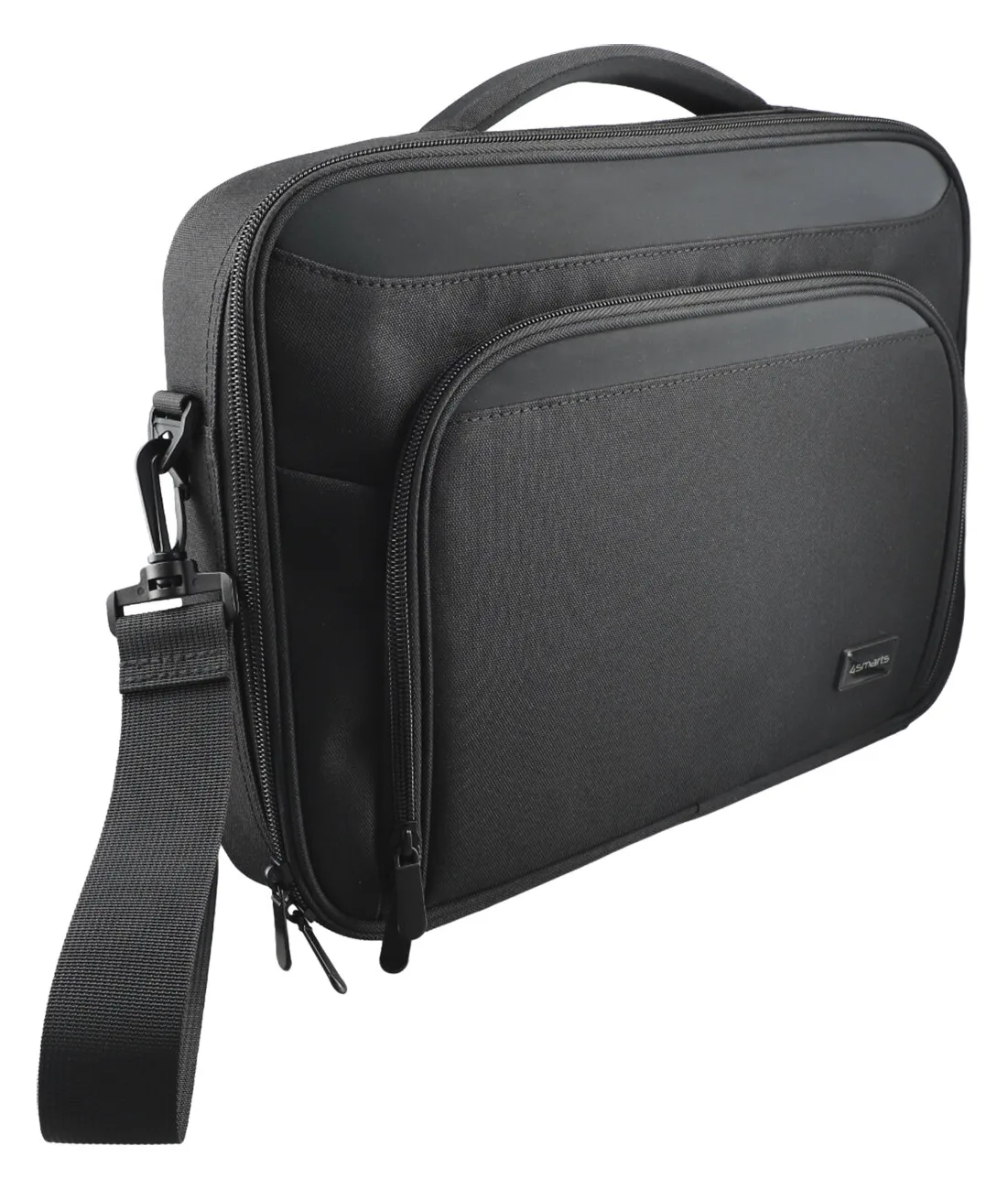 4smarts Laptop-Tasche Target Eco Clamshell 15–16” schwarz, Ansicht 3