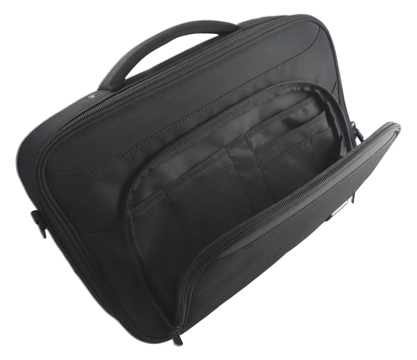 4smarts Laptop-Tasche Target Eco Clamshell 15–16” schwarz, Ansicht 4