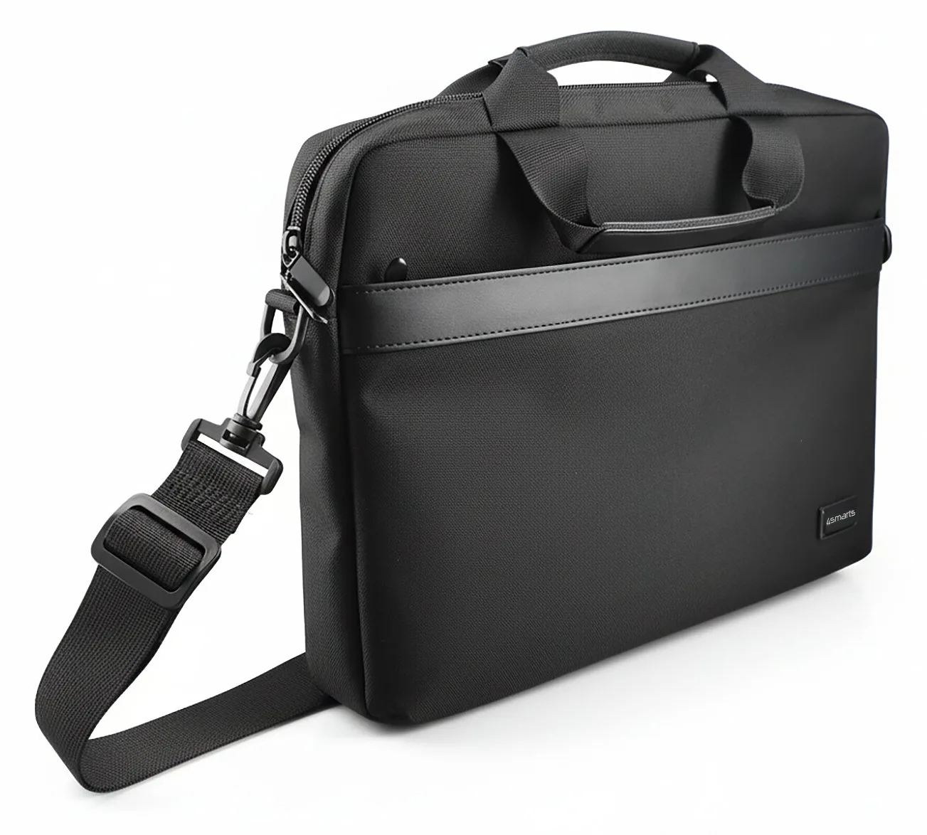 4smarts Laptop-Tasche Target Eco Slim 13–14” schwarz, Ansicht 3