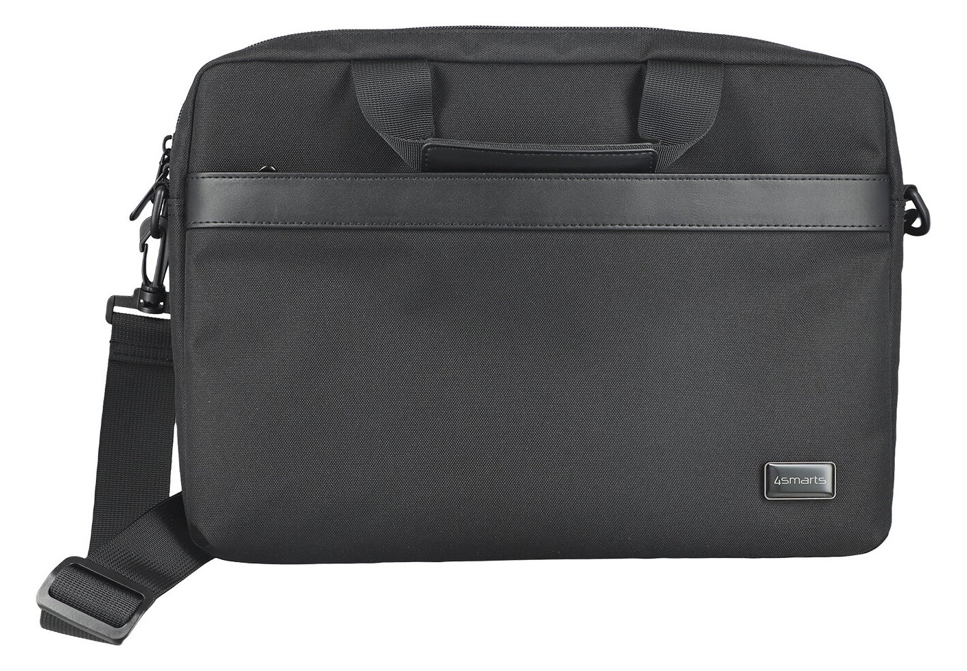 4smarts Laptop-Tasche Target Eco Slim 15–16” schwarz