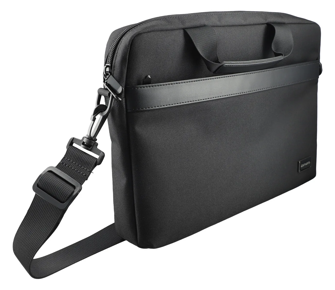 4smarts Laptop-Tasche Target Eco Slim 15–16” schwarz, Ansicht 2