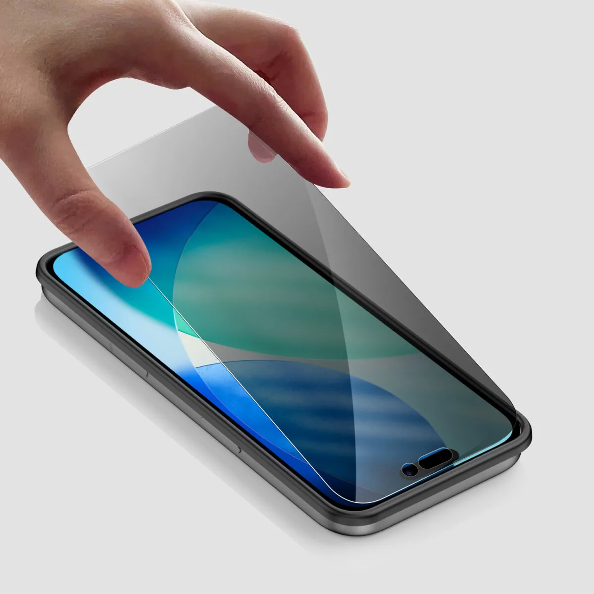 4smarts Second Glass Privacy mit Montagerahmen iPhone 17 Pro, Ansicht 4