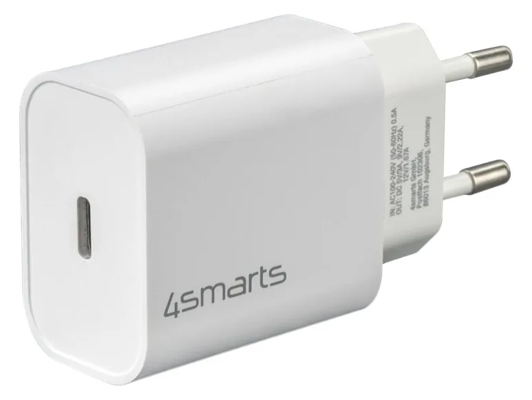 4smarts VoltPlug - Netzteil - 20 Watt - 3 A - PD (24 pin USB-C), Ansicht 5