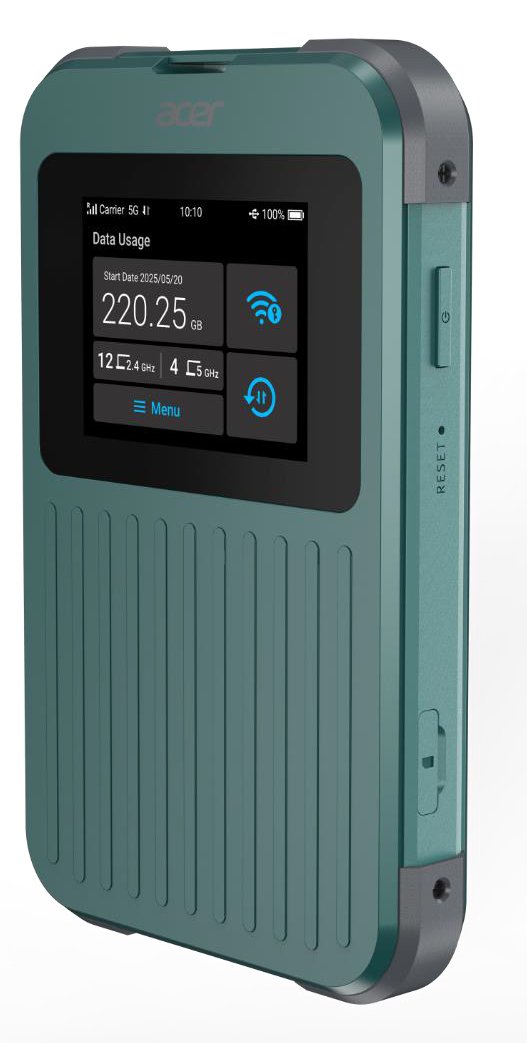 Acer Connect M4 - Mobiler Hotspot - 5G LTE - Wi-Fi 5, Wi-Fi 6