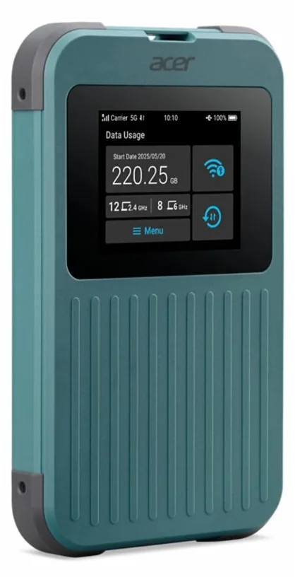 Acer Connect M4 - Mobiler Hotspot - 5G LTE - Wi-Fi 5, Wi-Fi 6 - 20480 MB, Ansicht 3